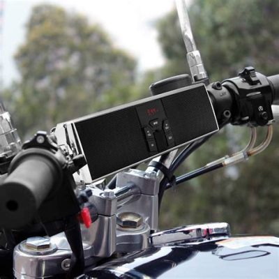 can you imagine riding a motorcycle with the radio turned up?