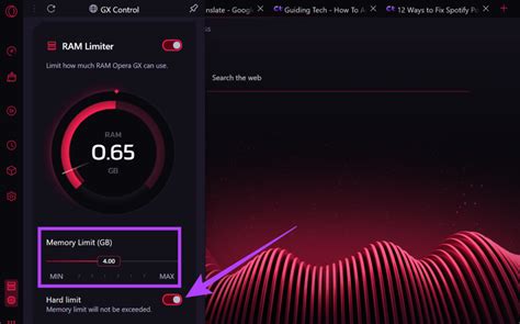 How to Limit Opera GX RAM Usage: Strategies and Tips for Efficient Memory Management