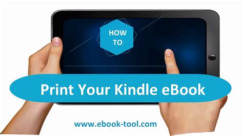 How to Print Kindle Books: A Multifaceted Discussion