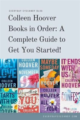 in what order should i read colleen hoover's books? And does the sequence impact the reading experience?